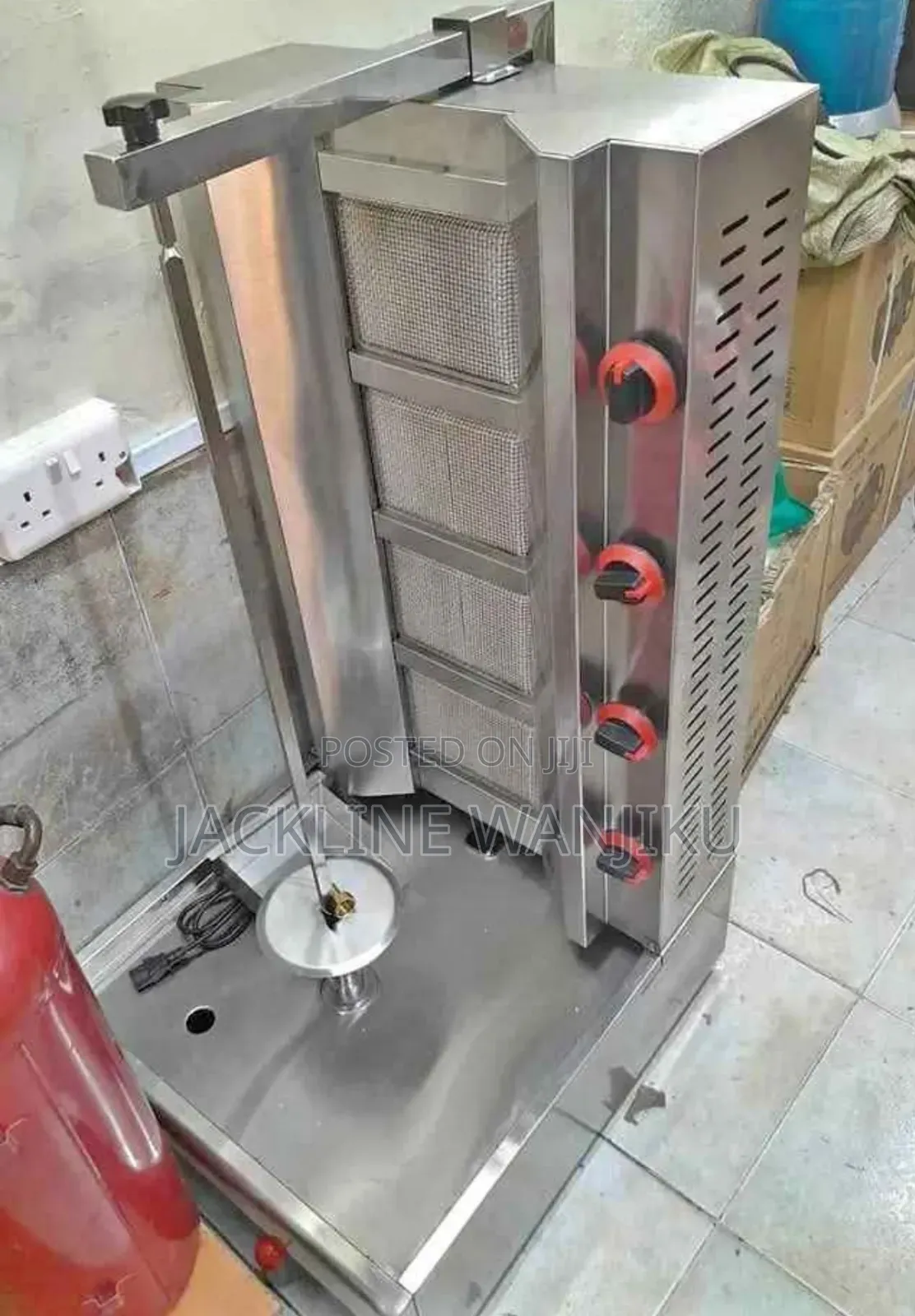New 4 Burner Shawarma Machine/ Electric Shawalma Machine