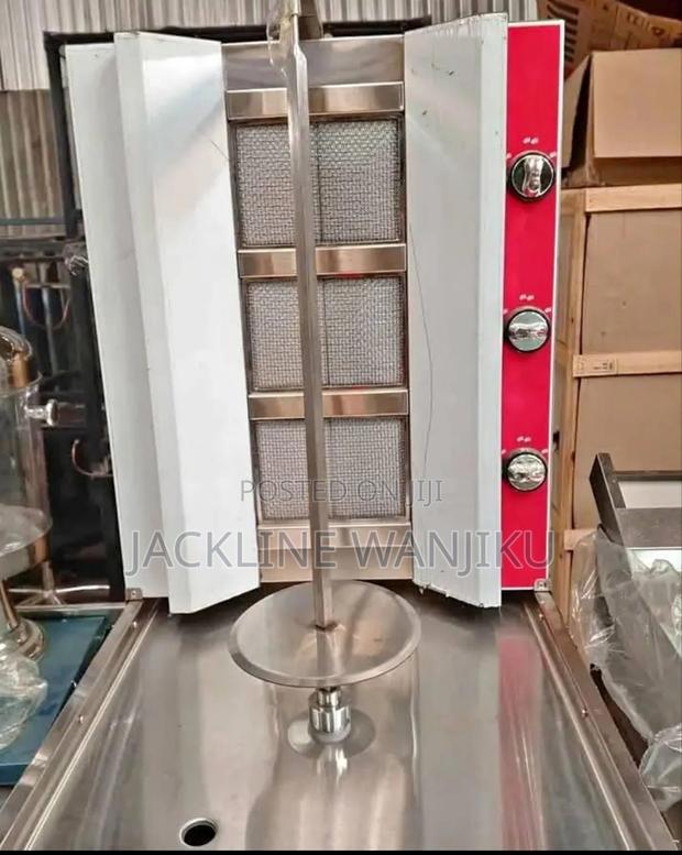 3 Burner Shawalma Machine/ 3 Burner Shawarma Machine - main view