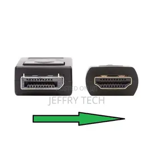 Cable Hdmi to Displayport Adapter Dp Male to Hdmi Male 1.8m