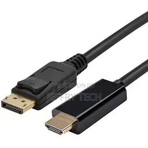 Cable Hdmi to Displayport Adapter Dp Male to Hdmi Male 1.8m