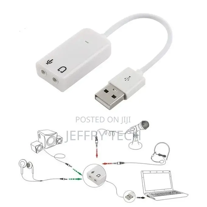 Usb Adapter 7.1 Sound Card