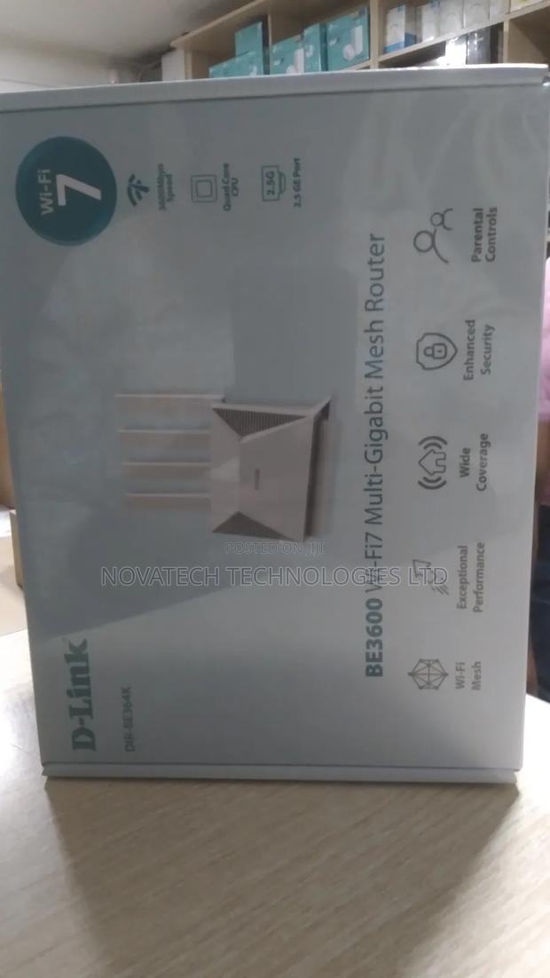 Dir-Be364k D-Link Be3600 Wi-Fi 7 Dual-Band Mesh Router