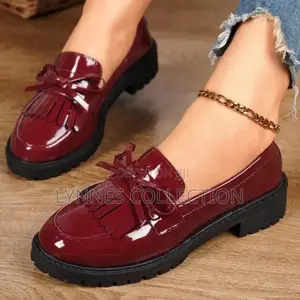Ladies Wetlook Brogues New Design
