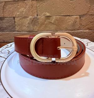 Maroon Trouser Belt - thumbnail 2