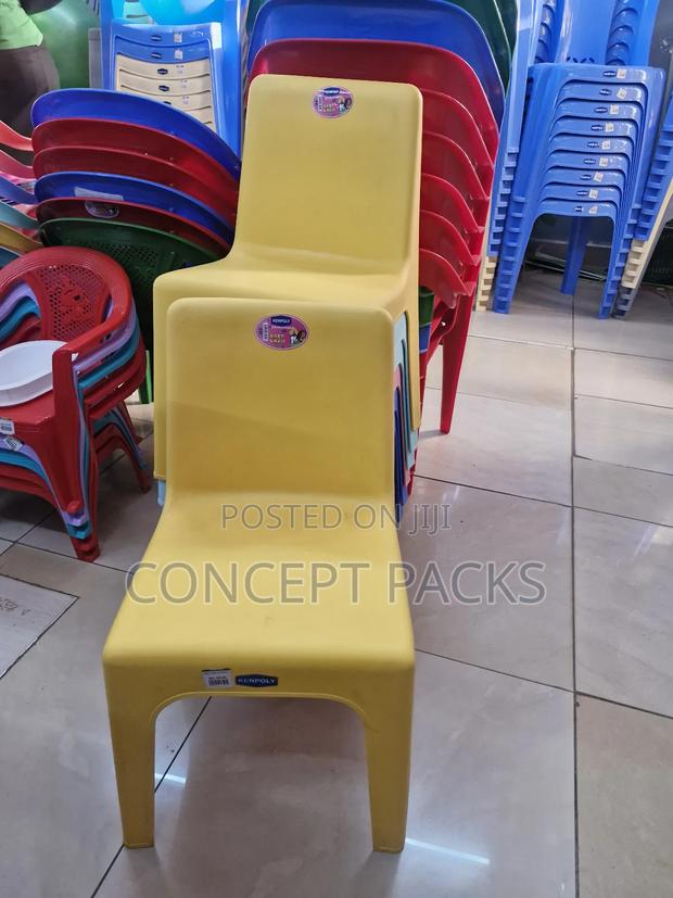 Kindergarten Armless Kenpoly Chairs. - thumbnail 3