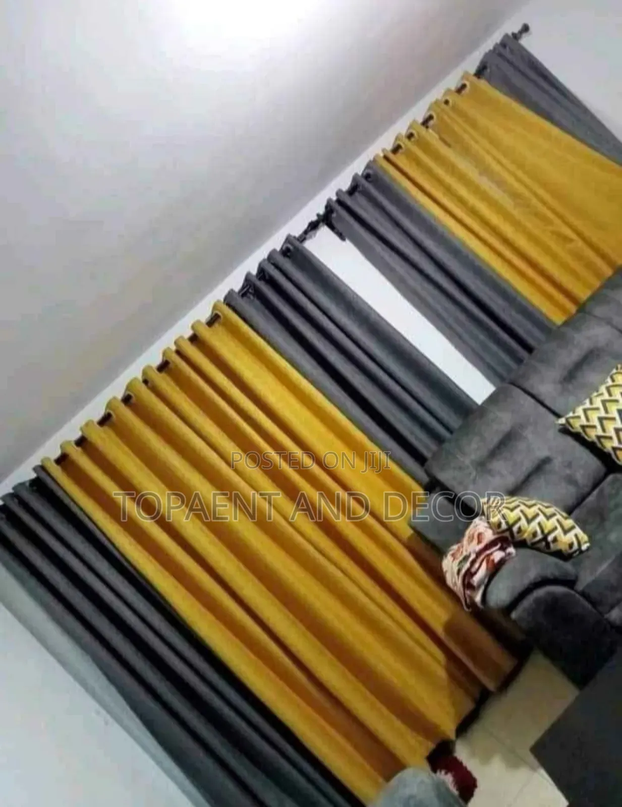 Sitting Room Curtains for Big Living Room Window Covering