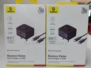 Baseus Palm Fast Charger 1c 20w Uk Cluster Black