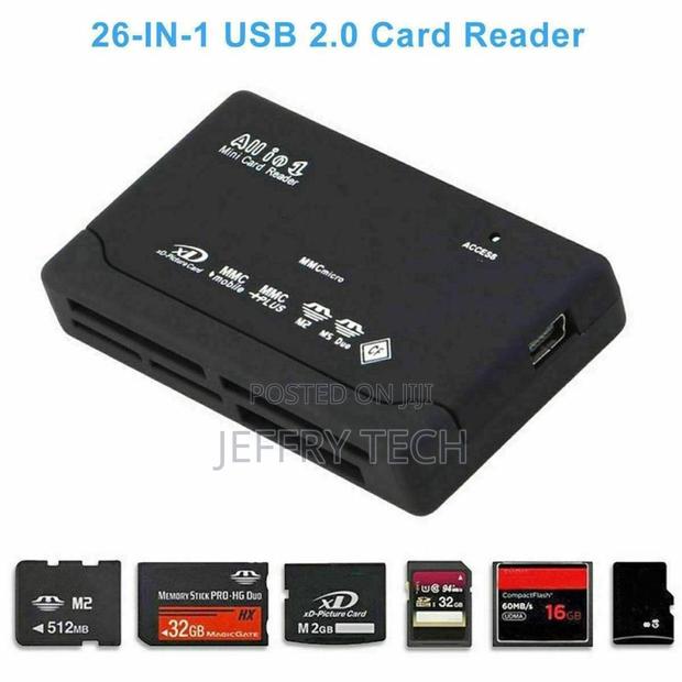 All in One Usb 2.0 Card Reader (Sd / Microsd / M2 / Xd / Cf) - thumbnail 5
