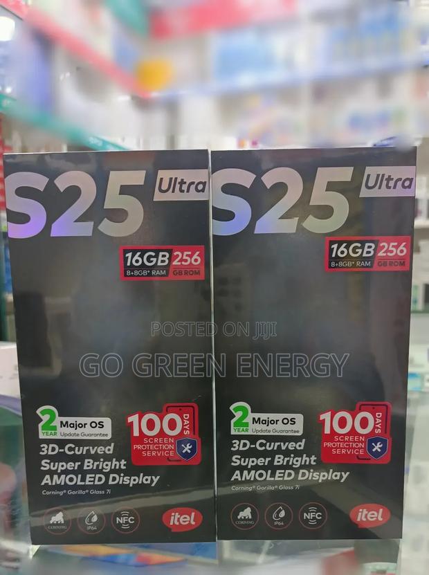 New Itel S25 Ultra 256 GB Gray - thumbnail 2