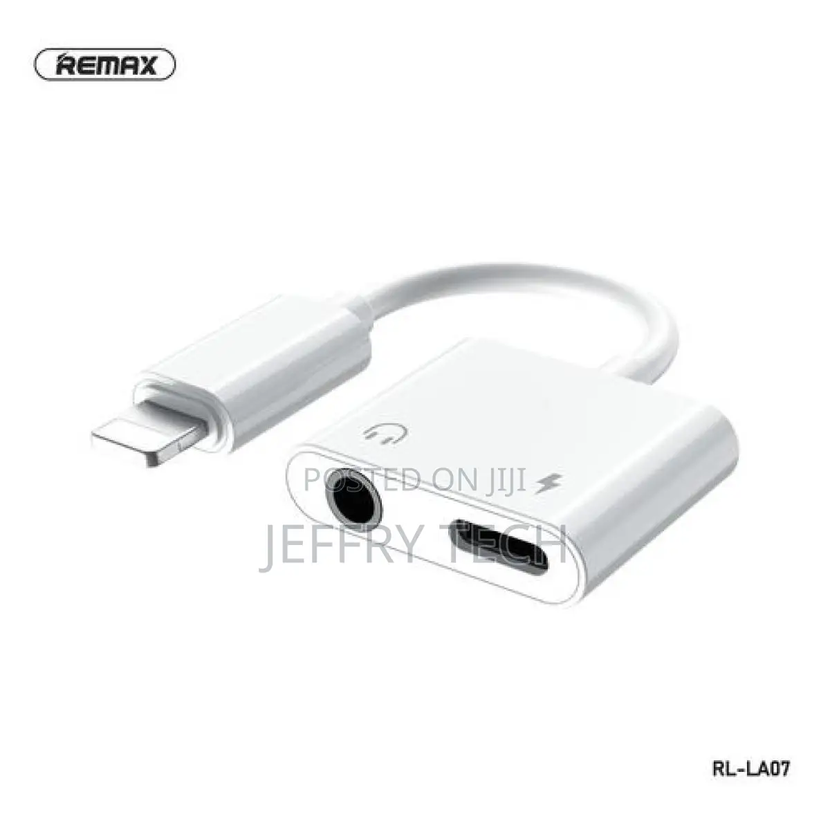 Rm-Rl-La07 Lightning Port+3.5mm Audio Adapter Converter