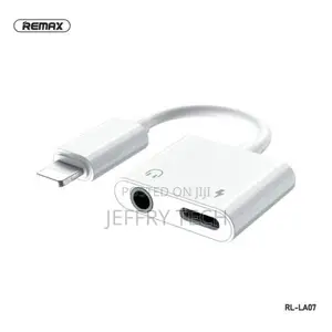 Rm-Rl-La07 Lightning Port+3.5mm Audio Adapter Converter