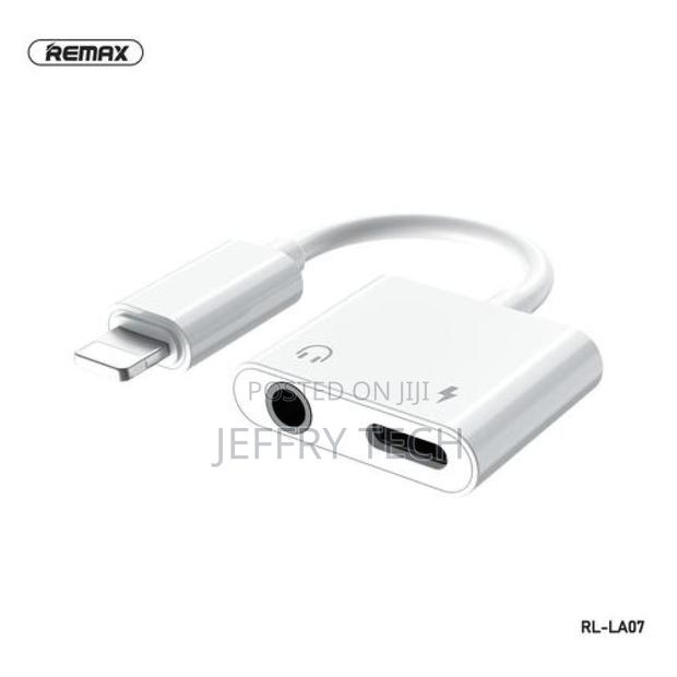 Rm-Rl-La07 Lightning Port+3.5mm Audio Adapter Converter