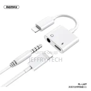 Rm-Rl-La07 Lightning Port+3.5mm Audio Adapter Converter