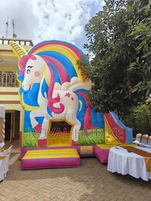 Unicorn Theme Bouncing Castles