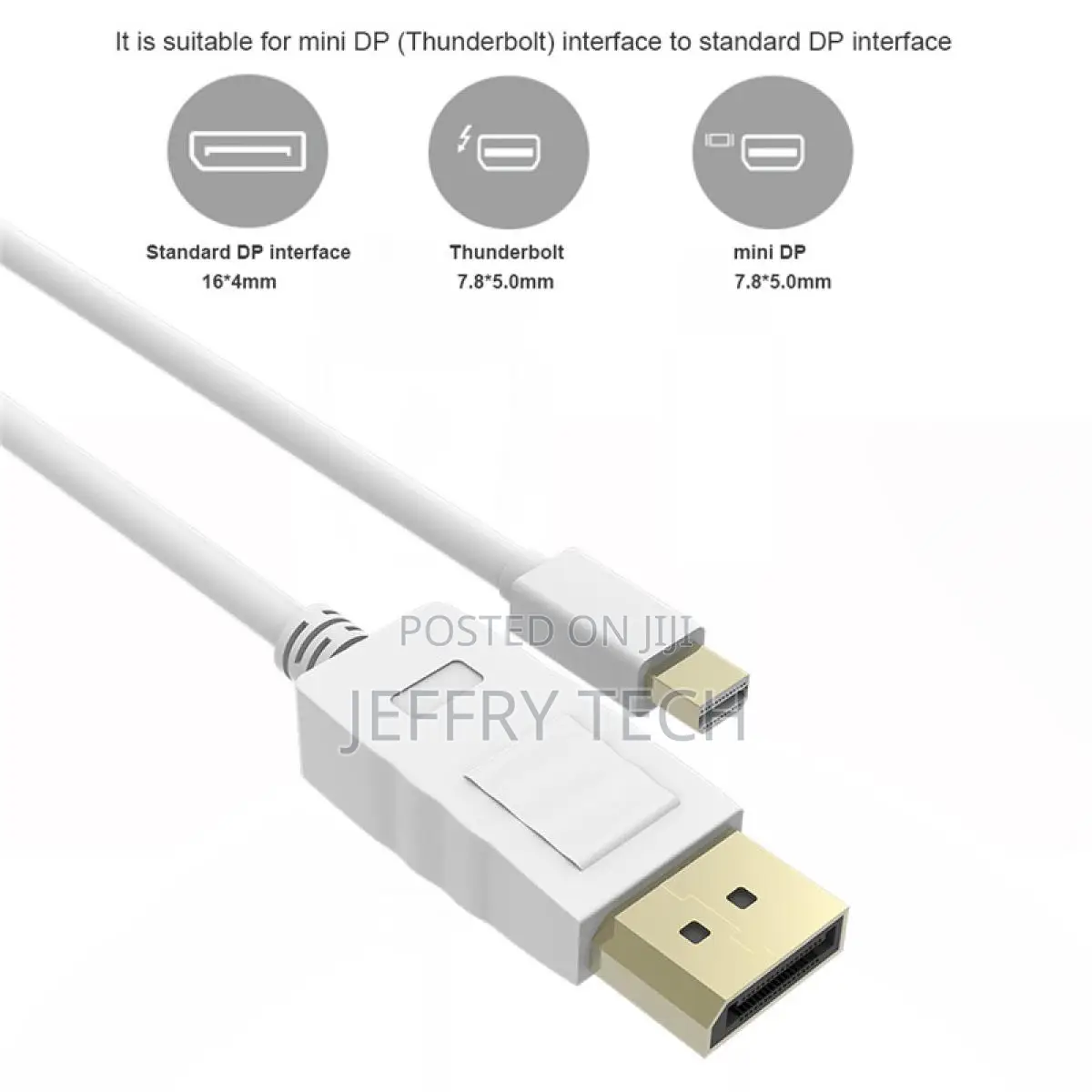 No-Brandconvertor Cb-Dp-Dp-M From Mini Display Port to Di
