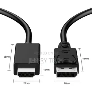 No-Brand
Convertor Cb-Dp-Hd-3m From Display to Hdmi-3m
