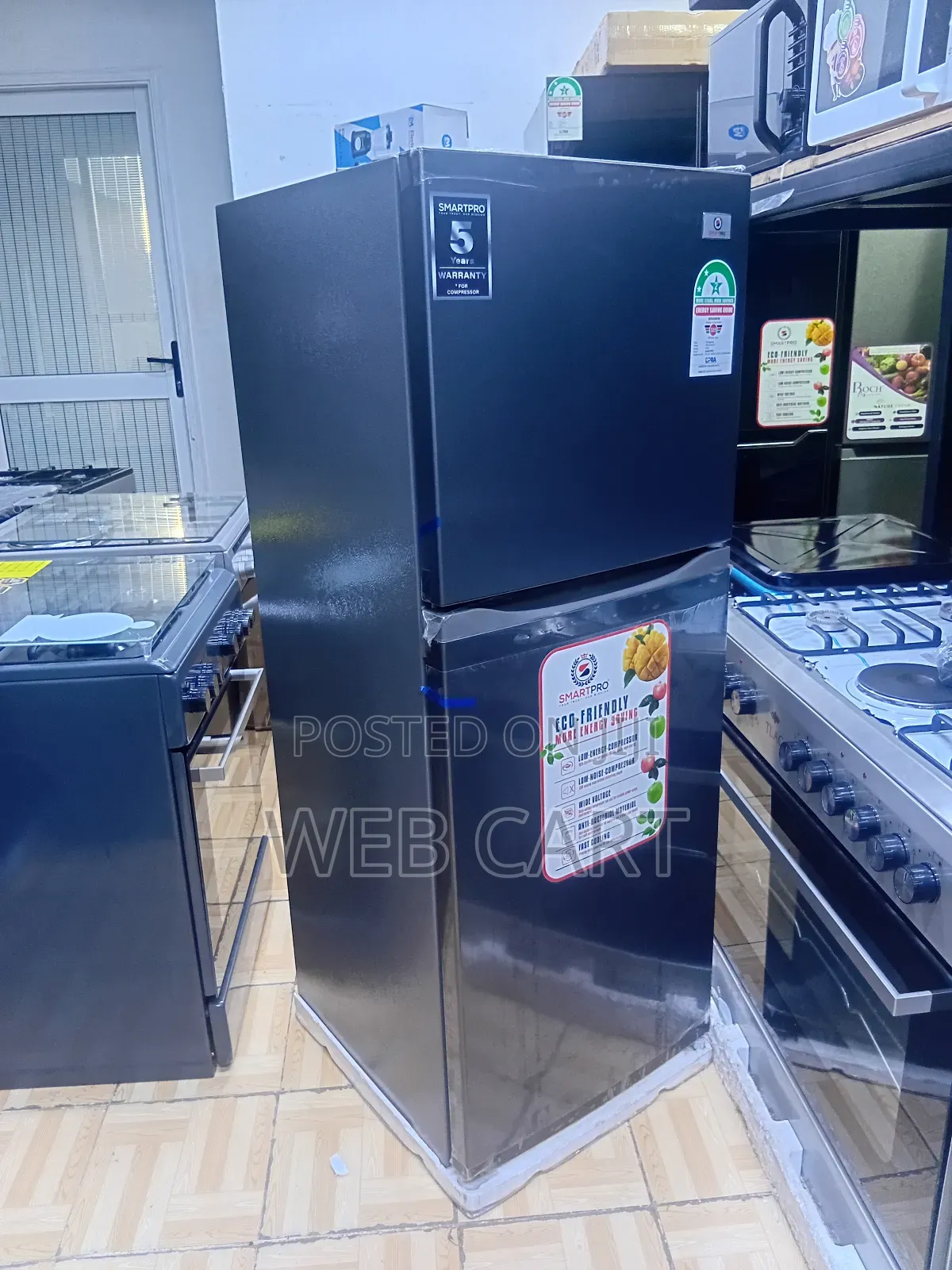 Smartpro Fridge 348l – Double Door