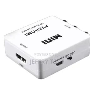No-Brand
Mini Size 1080p Hdmi2av Hdmi to Av Converter