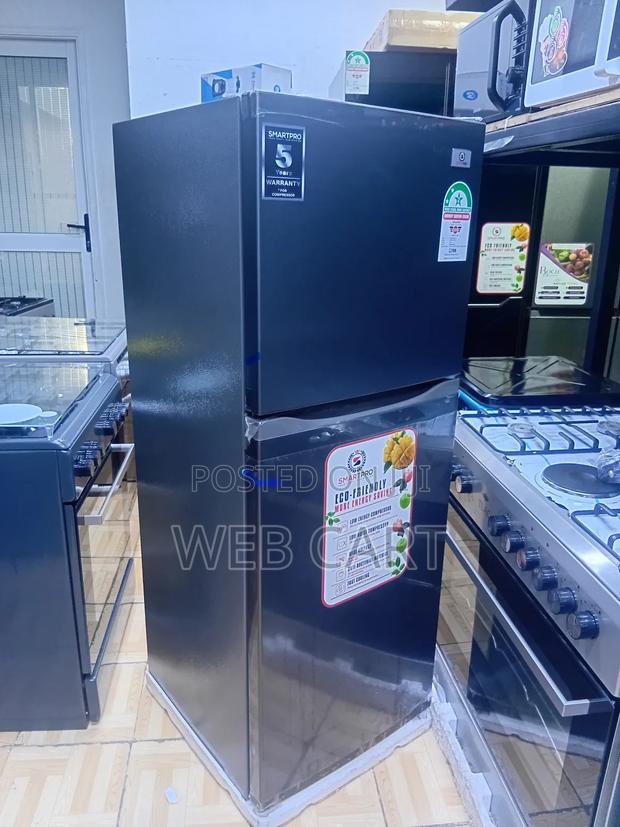 Smartpro Fridge 348l – Double Door Refrigerator - main view