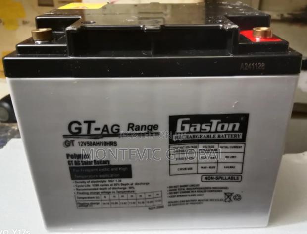 Gaston Solar Battery 50ah