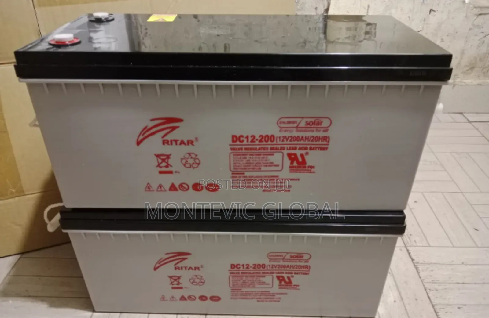 Deep Cycle Ritar Batteries 200ah
