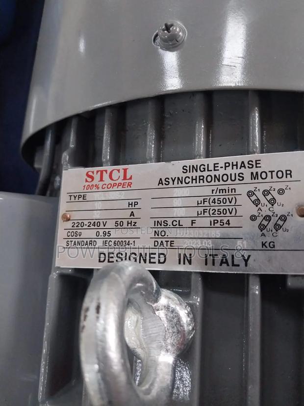 STCL 10hp Single Phase Motor 2900rpm - thumbnail 2