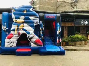 Sonic Themed Bouncing Castles