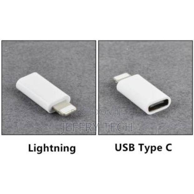 Otg Adapter Lighting Female for iPhone to Type C Male - thumbnail 2