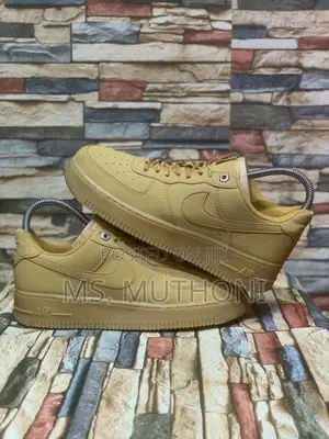 Nike Airforce Flax Gum Light Brown Size 40-45
