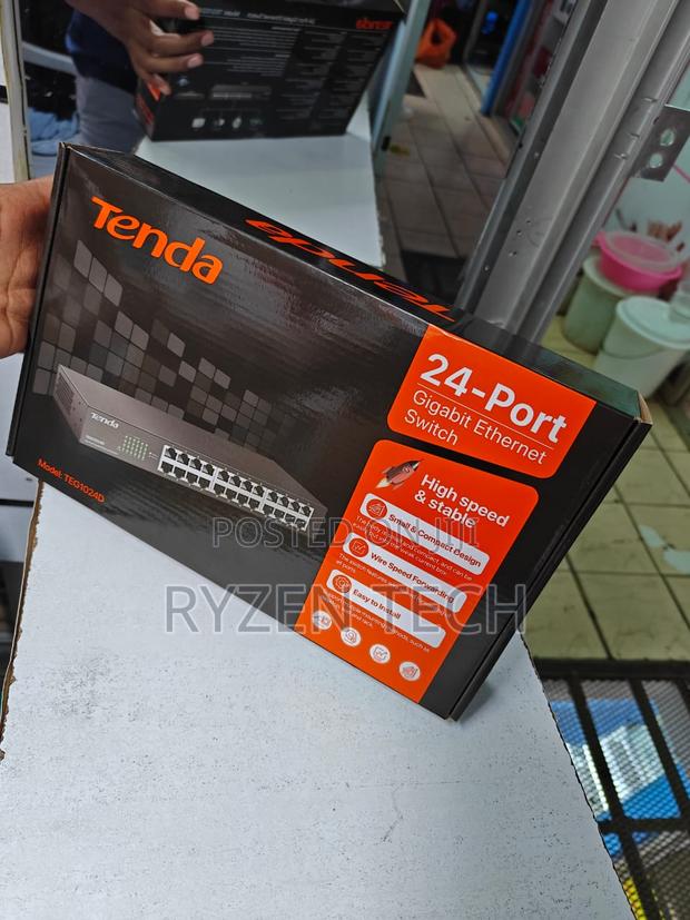 Tenda 24 Port Gigabit Switch Teg1024d
