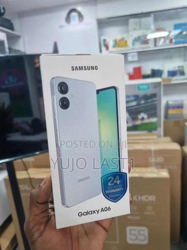 New Samsung Galaxy A06 128 GB White - main view