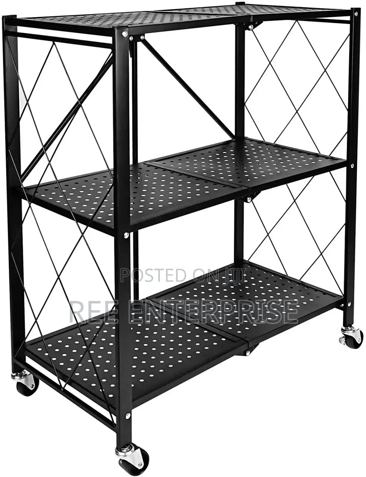 Heavy Duty 3tier Foldable Multipurpose Rack