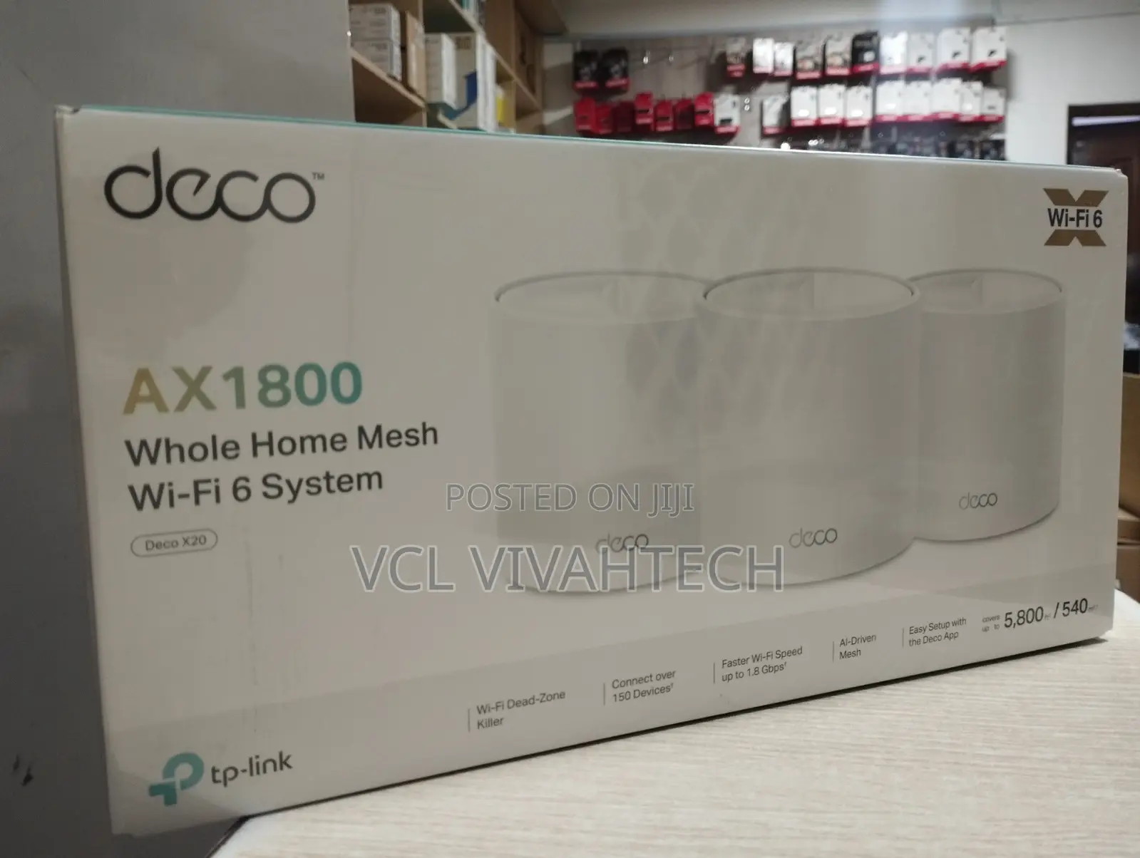 Tp-Link Deco X20 Ax1800 Wifi 6