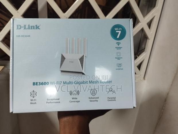 Dlink Be3600 Wifi 7 Dual-Band Mesh Router - main view