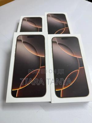 New Apple iPhone 16 Pro Max 256 GB Black - main view