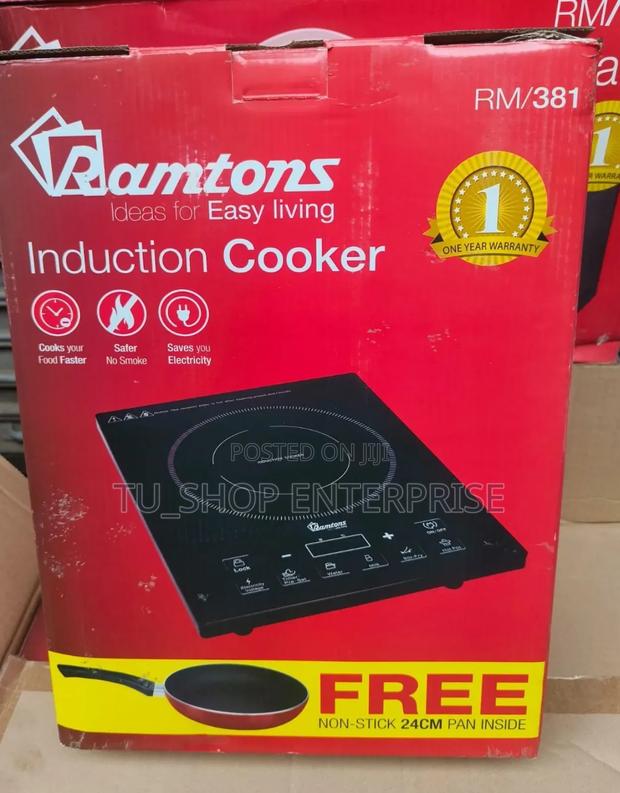 Induction Cooker! Ramtons With Free Pan - main view