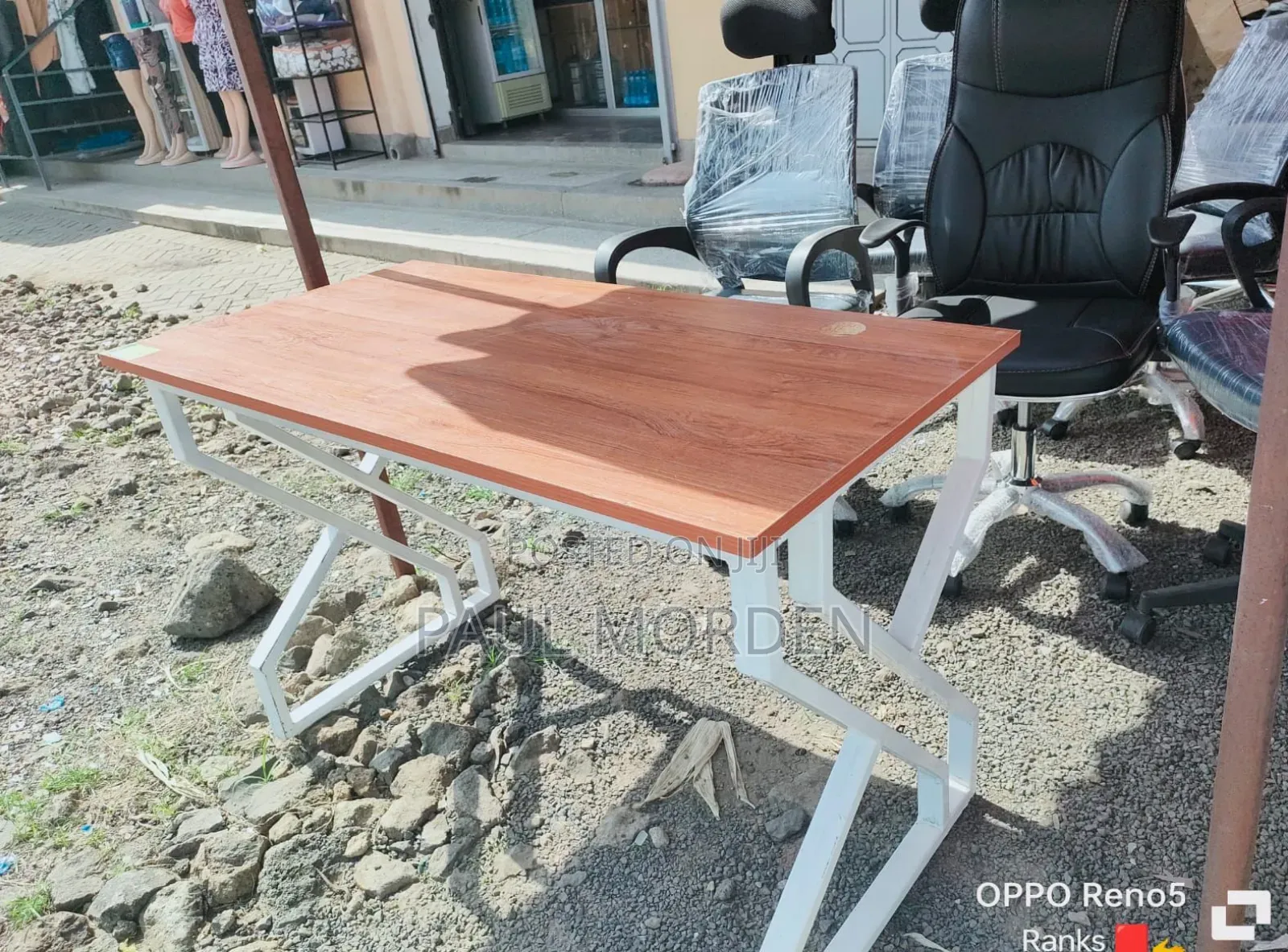 Metallic Study Table (120cm)