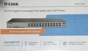 Dgs-f1024p D-link 24-port Gigabit Unmanaged Poe Switch