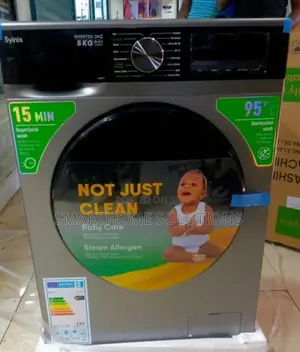 Syinix 8kgs Wash and Spin Front Load Washing Machine