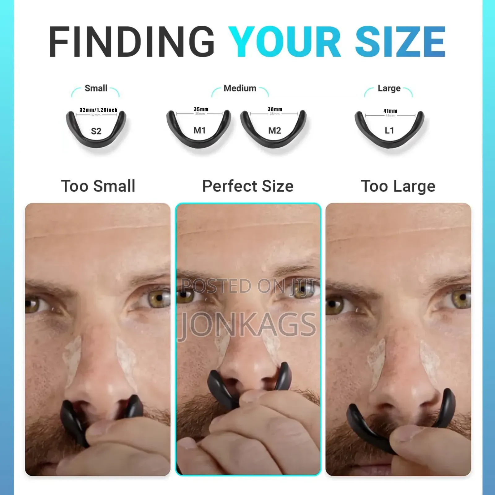 Magnetic Nose Strip Pack