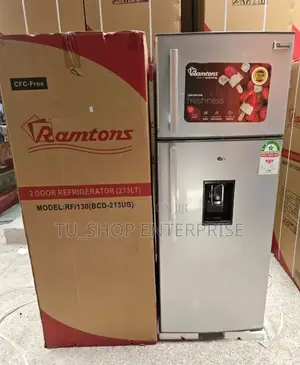 Fridge! Ramtons Rf/130- 213l 2 Door Direct Cool Dispenser