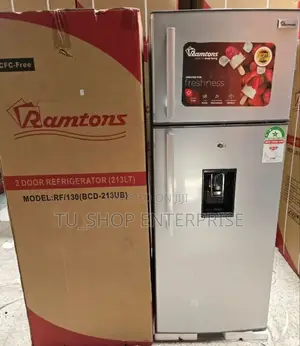 Fridge+ Dispenser##Ramtons Rf/130- 213l 2 Door Fridge+