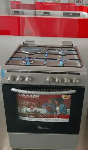 Cooker! Ramtons 3g+1e 60x60 Silver - Rc/606