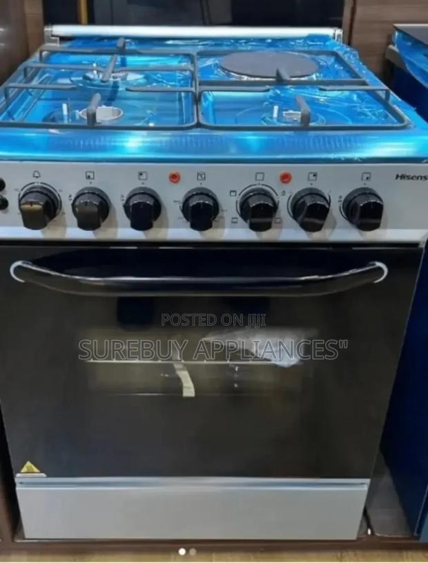 Hisense Hf631gees 60 by 60 3 Burners Gas Electric Cooker