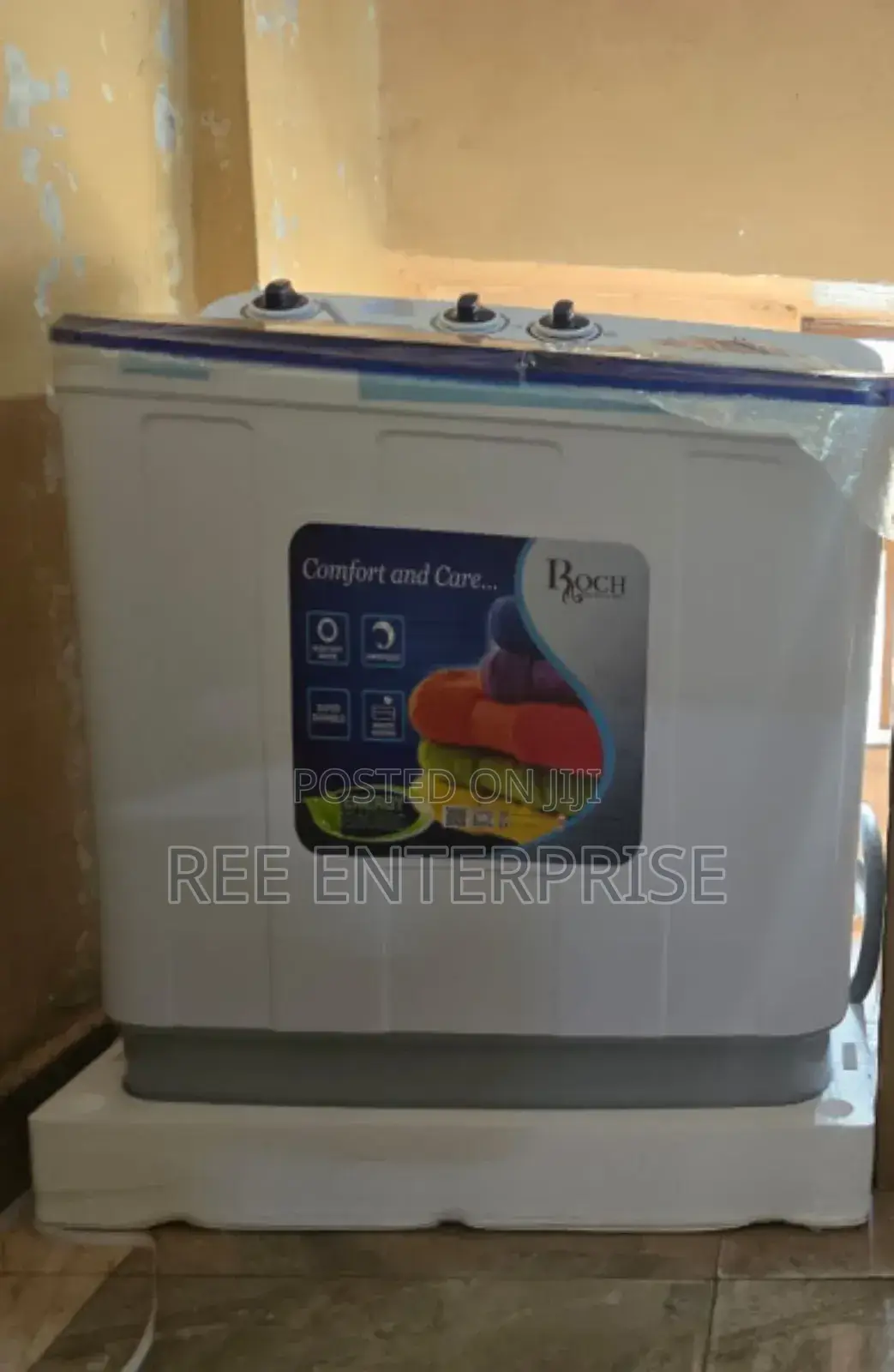 Semi Automatic Roch 7.5kgs Twin Tub Washing Machine