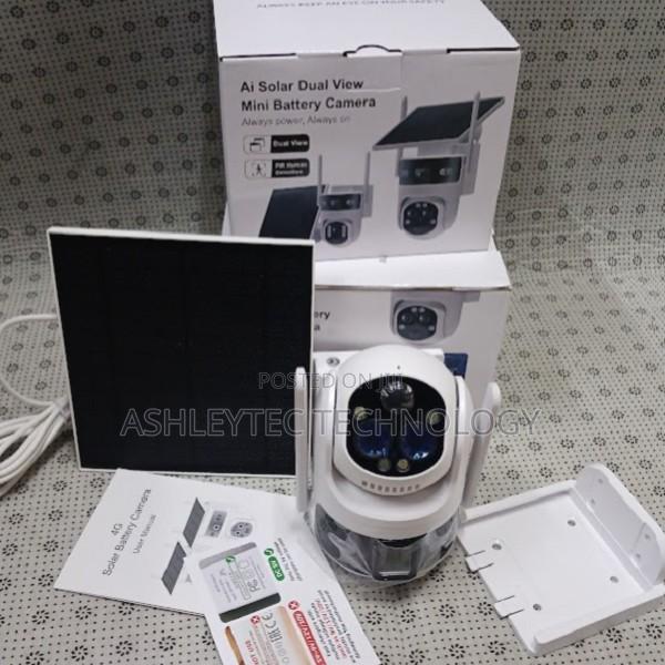 4g Ubox Dual Lens 6mp Hd Home Security Camera Outdoor