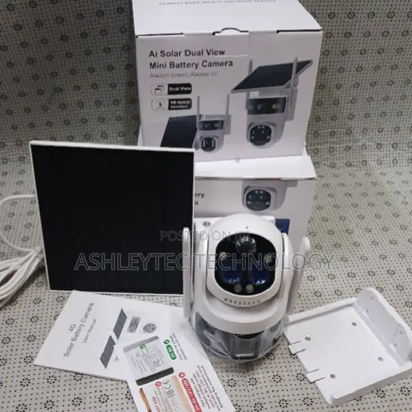 4g Ubox Dual Lens 6mp Hd Home Security Camera Outdoor