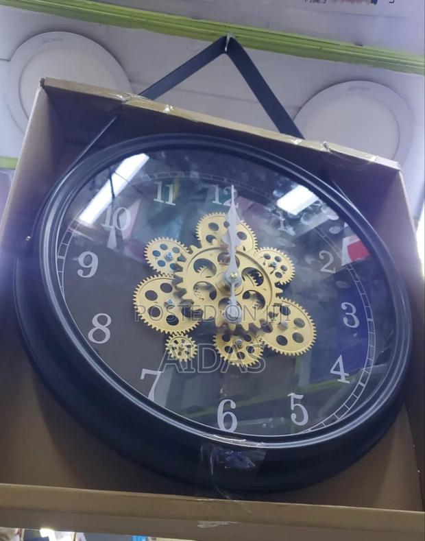 32 Cm Moving Gear Wall Clock - thumbnail 3