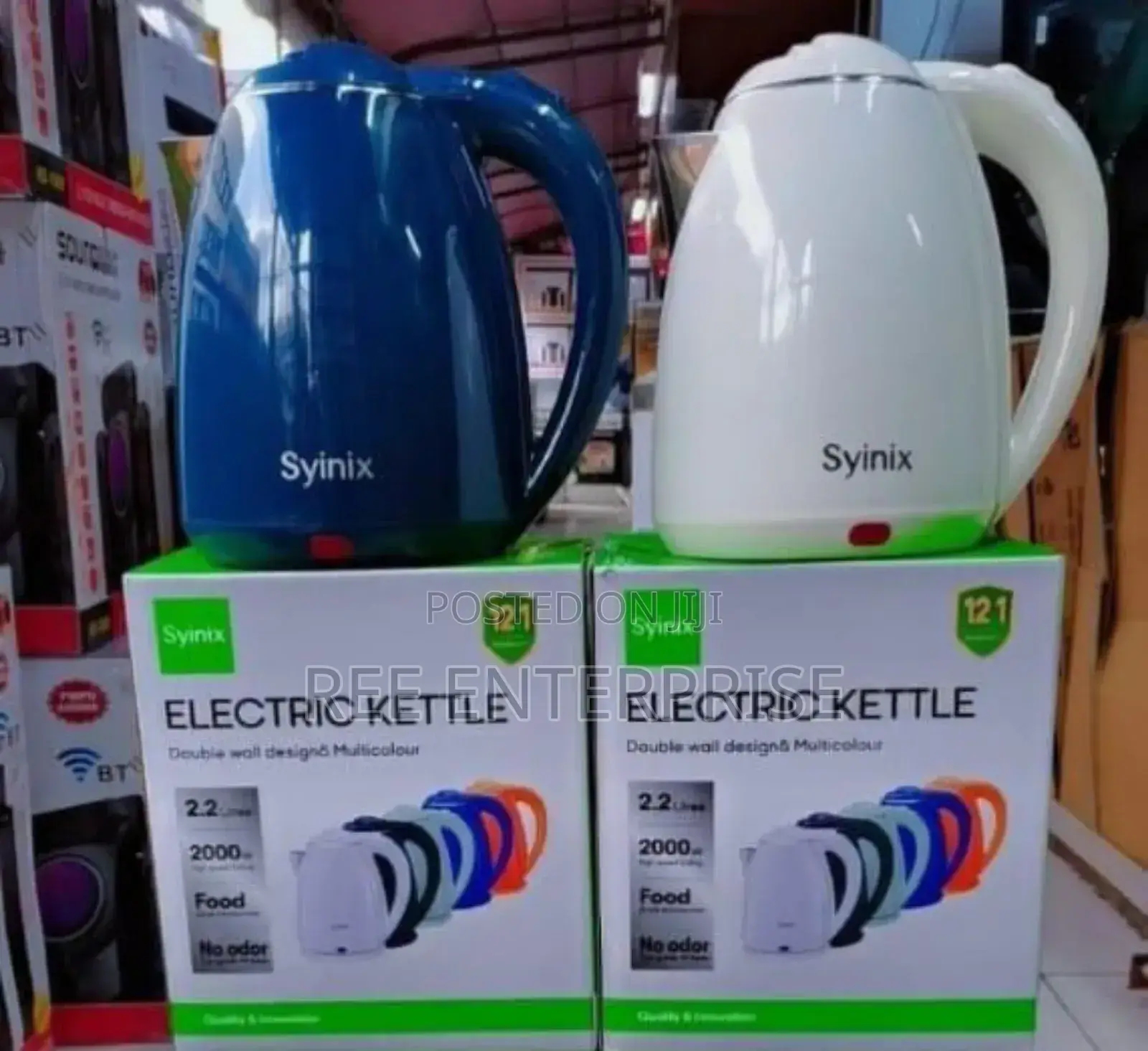 Electric Water Kettle 2.2l Syinix