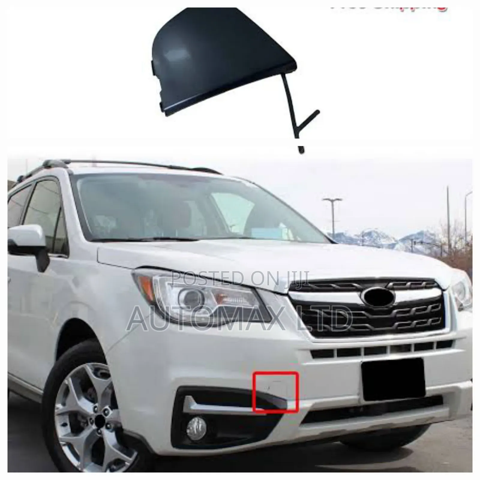 Subaru Foresta Sj5 Late Model (2018), Front Towing Cap Cover